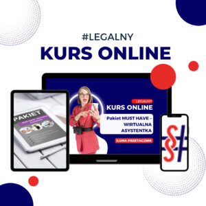 Kurs online Pakiet MUST HAVE – WIRTUALNA ASYSTENTKA