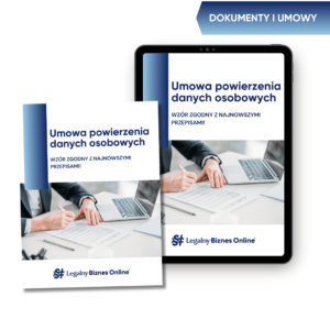 Wzór umowy powierzenia danych osobowych - zgodny z RODO