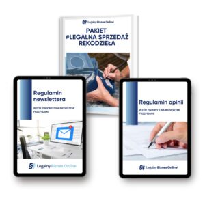 #Legalna Sprzedaż Rękodzieła MAX – mini kurs – WZORY + e-book